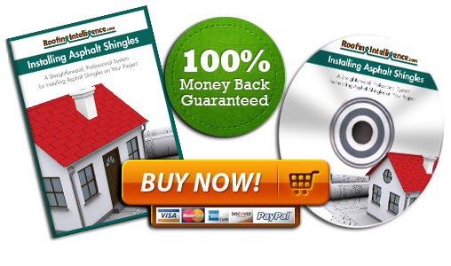 100% Money Back Guarantee On Our DIY Asphalt Roofing Series
