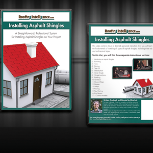 DVD + Online Access of How to Install Asphalt Roofing Video Series