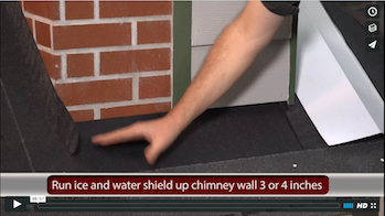How to install flashing on asphalt roofing