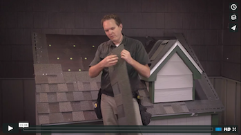 How to install fastening for an asphalt shingle roof