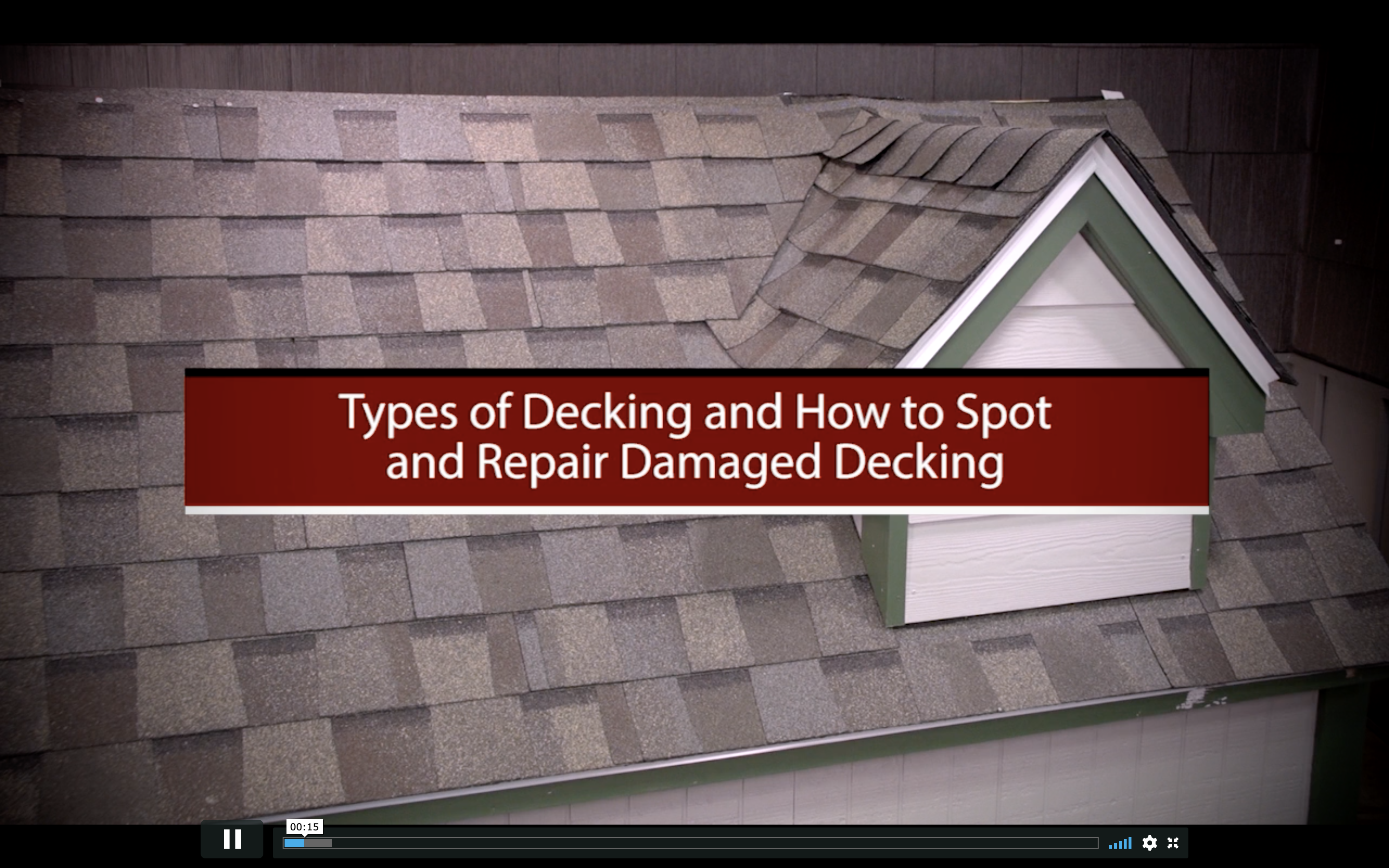 Decking for Asphalt Roofing Preview Image