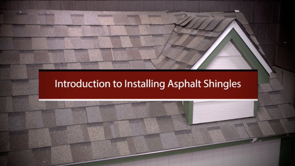 Introduction to asphalt shingles preview image