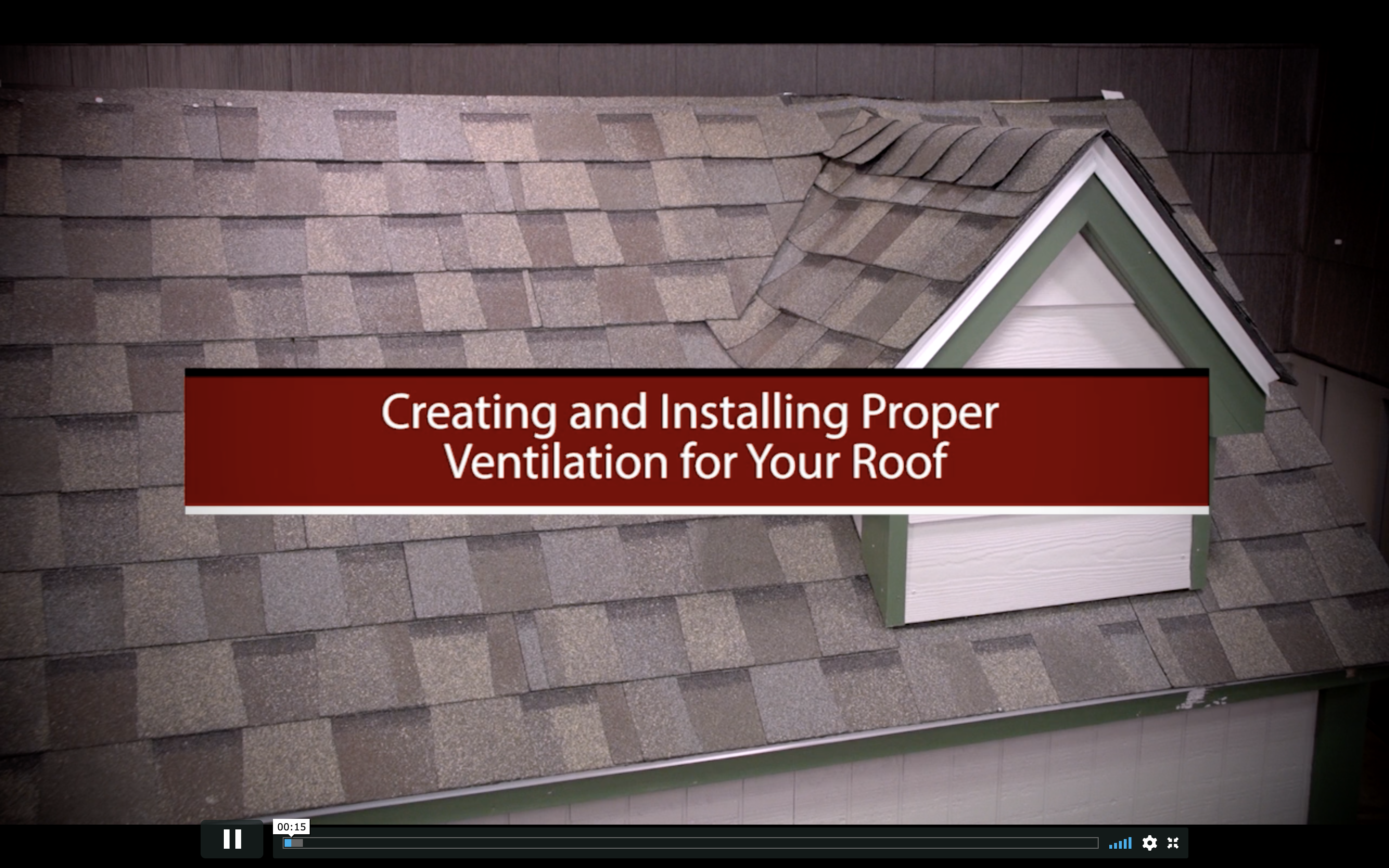 Ventilation for Asphalt Roofing Preview Image
